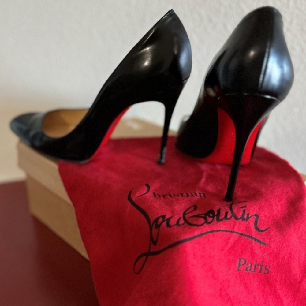 Christian Louboutin Corneille Black Heels